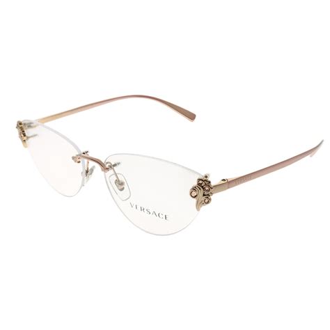 women's versace eyeglasses|versace rimless glasses for women.